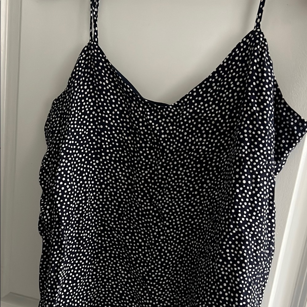 Polka Dot Spaghetti Strap Top - image 1
